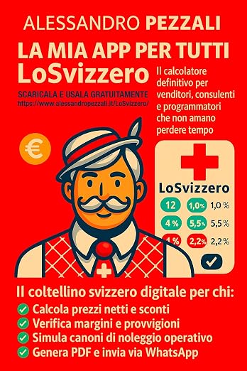 Copertina di LA MIA APP PER TUTTI – LoSvizzero